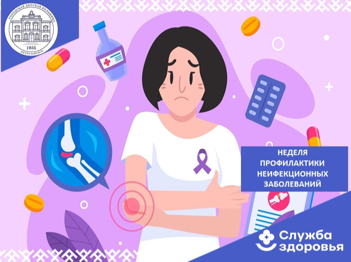 С 20 по 26 января 2025 - неделя профилактики неинфекционных заболеваний.